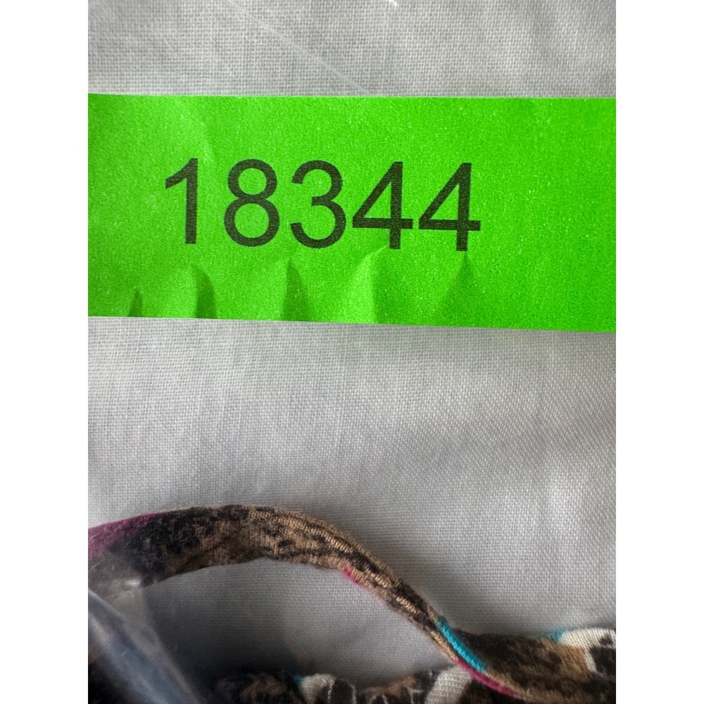 Forever 21 XXI Cami Tank Top Small Crochet Lace Racerback Boho Tribal Print Y2K - Picture 11 of 11